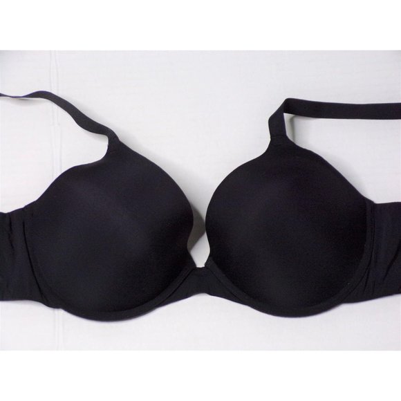 🆕 NATORI Minimal Contour UW Push Up Convertible T-Shirt Bra Black 34DD #727229 - Picture 9 of 12
